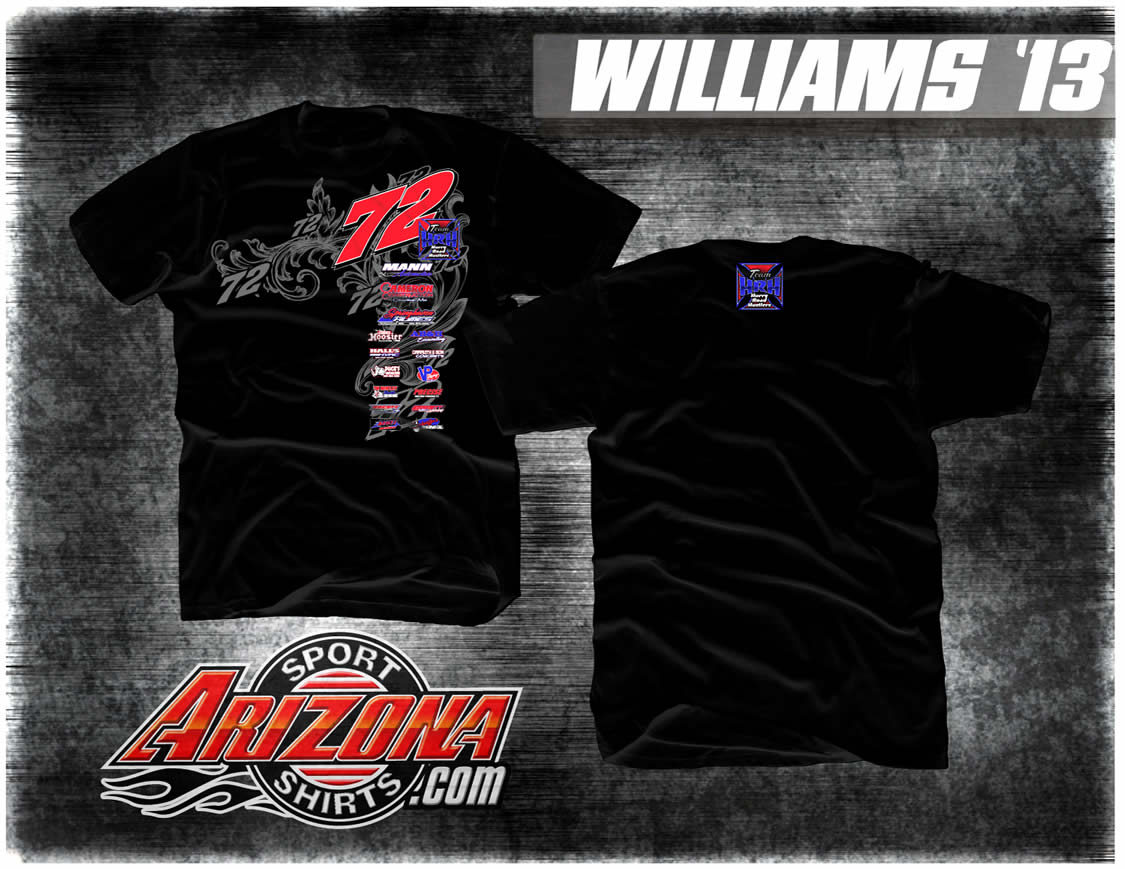 f1 williams t shirt